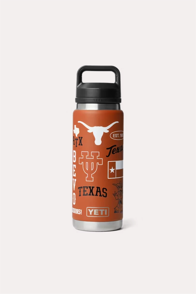 YETI Fandom Collection Go Birds 26 oz Rambler® Water Bottle  WITH CHUG CAP